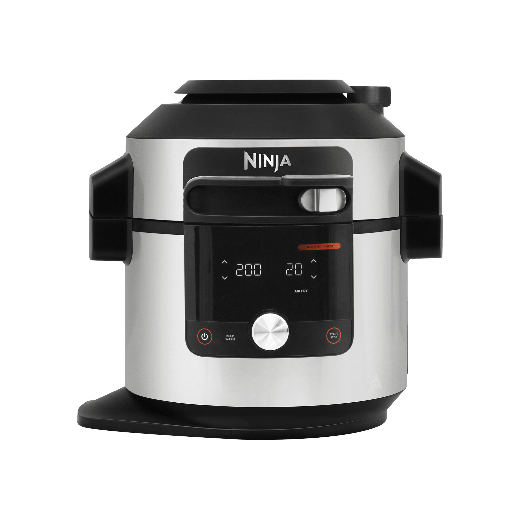 Ninja Foodi MAX 15-in-1 SmartLid Multi-Cooker with Smart Cook System 7.5L in Black/Silver