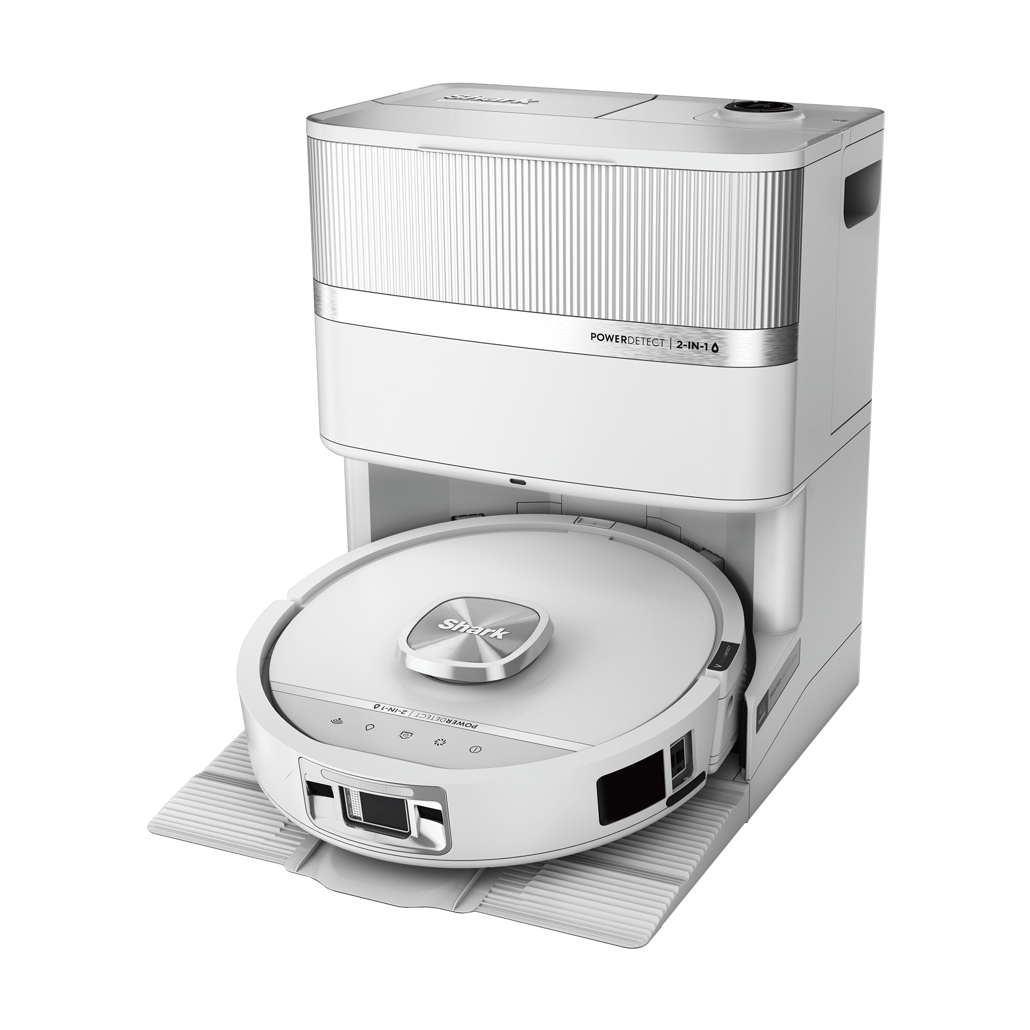 Shark PowerDetect UV Reveal 2-in-1 Vac & Mop Robot Vacuum in White
