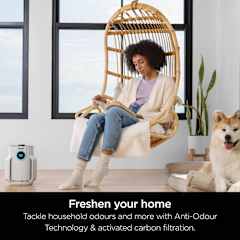 Official Shark photo: white purifier beside a window