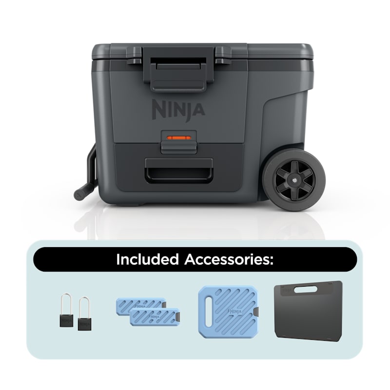 Ninja FrostVault™ 45qt Cooler with Wheels & Accessories in
