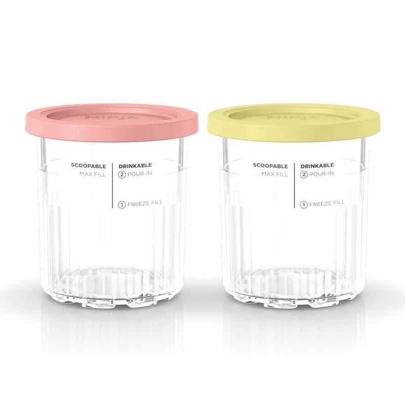 Ninja® CREAMi® XL tubs 2 Pack, Compatible with NC500 Series CREAMi