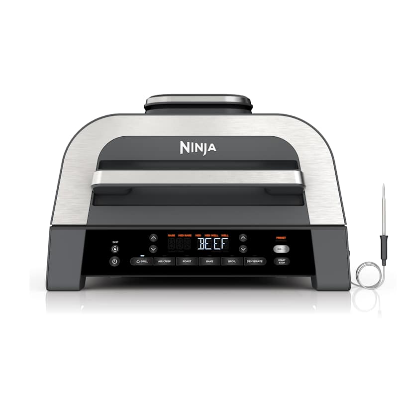 [極美品]　Abu amassadurn7000i Ninja® Foodi® Smart XL 6-in-1 Indoor Grill & Air Fryer with Built