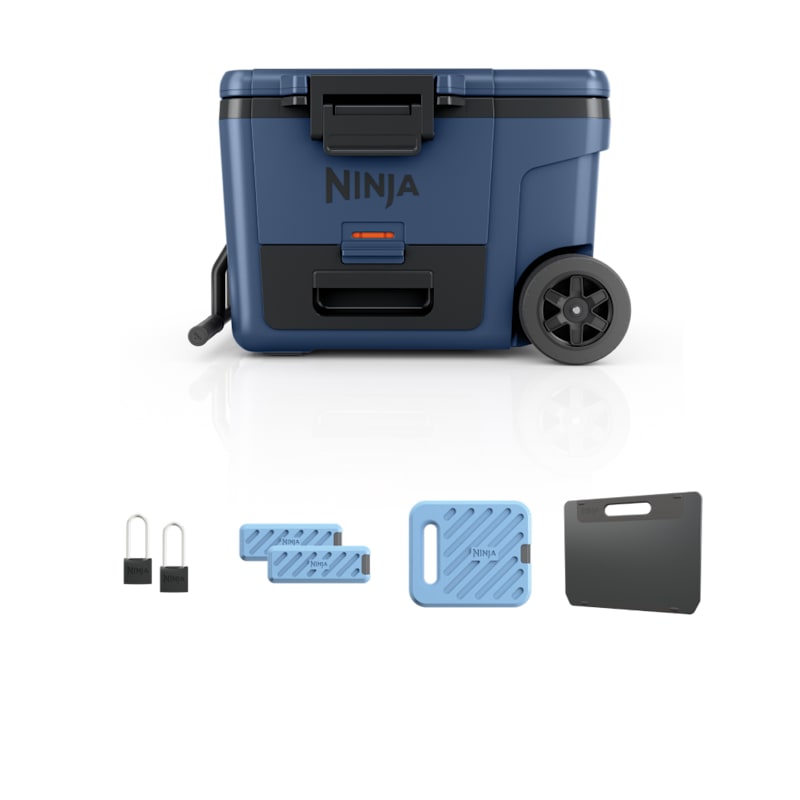 Ninja FrostVault™ 45qt Cooler with Wheels in Navy Blue | SharkNinja