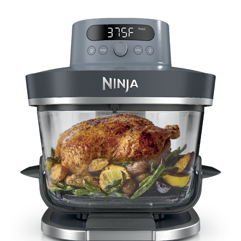 Ninja Crispi® Pro 6-in-1 Glass Countertop Air Fryer, Cyberspace