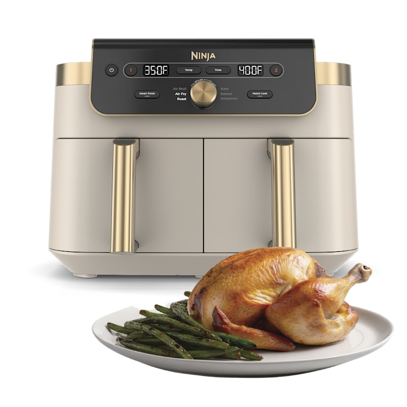 ダイアナ　Support Trencker Cool 2セット Ninja DualZone™ 10-QT Dual Basket Air Fryer in Stone