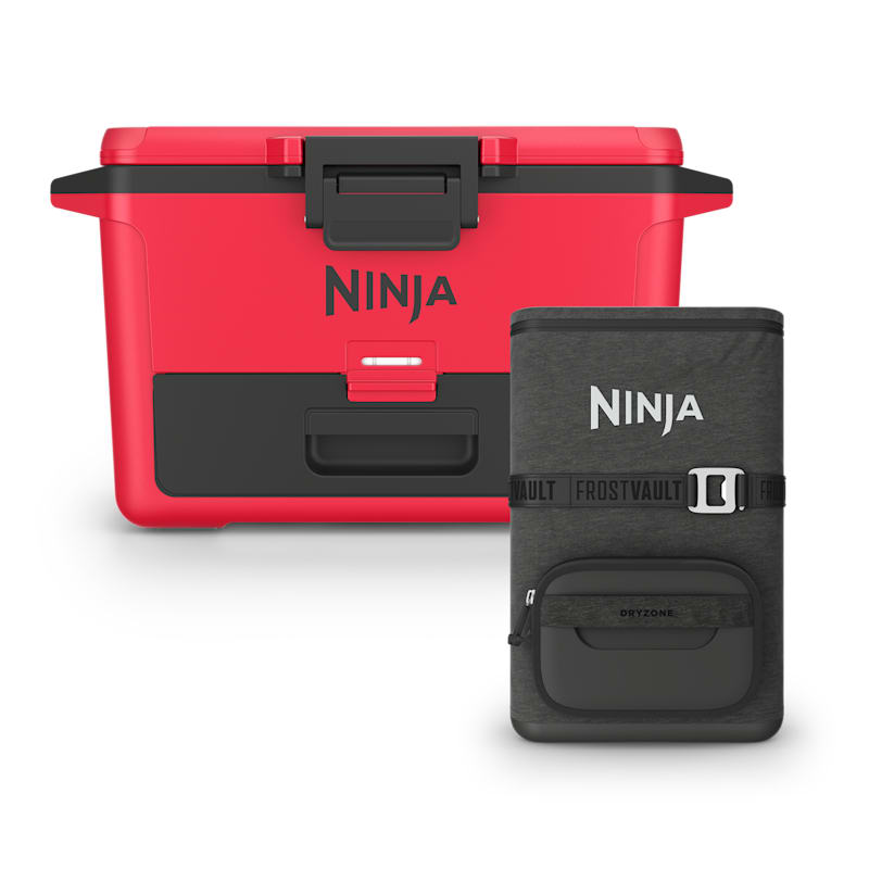 Ninja FrostVault 50qt Hard Cooler & 24-Can Backpack Cooler Bundle