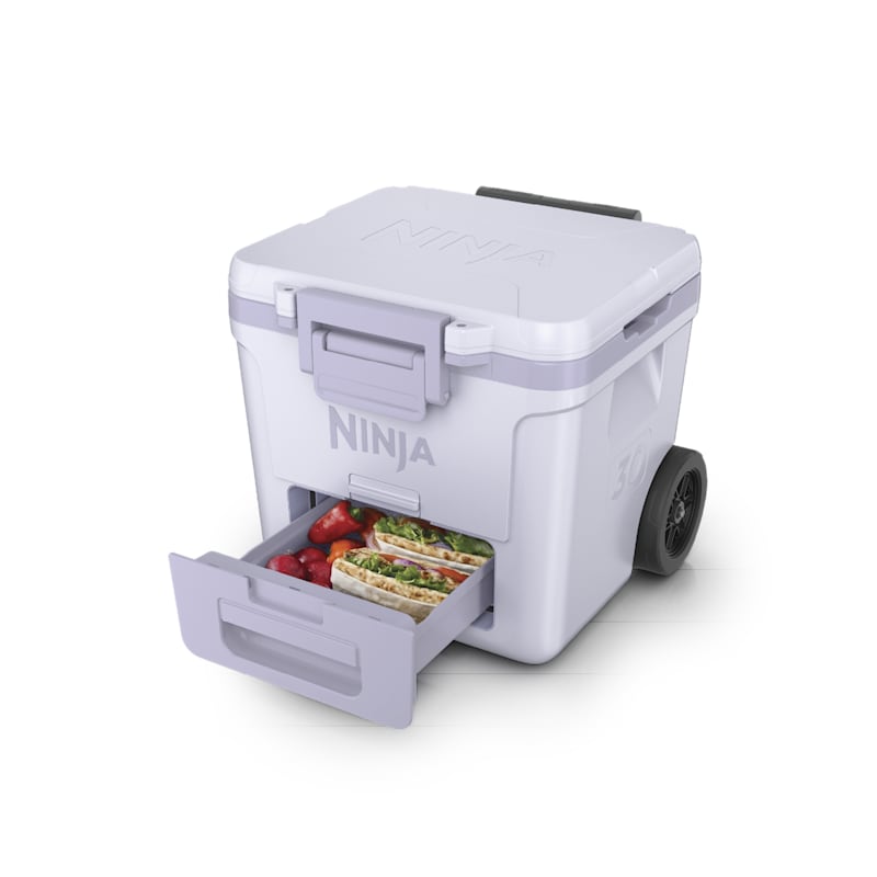 Ninja FrostVault™ 30qt Cooler with Wheels in Light Purple | SharkNinja