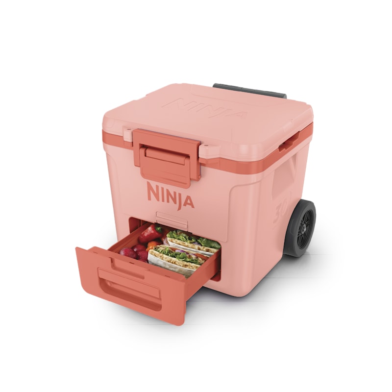 KOOLKIZZ Ninja FrostVault™ 30qt Cooler with Wheels in Coral | SharkNinja