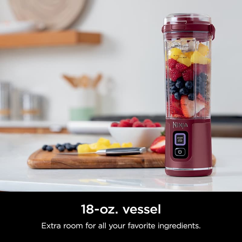 Ninja Blast™ Portable Blender Cranberry Portable Blenders - Ninja