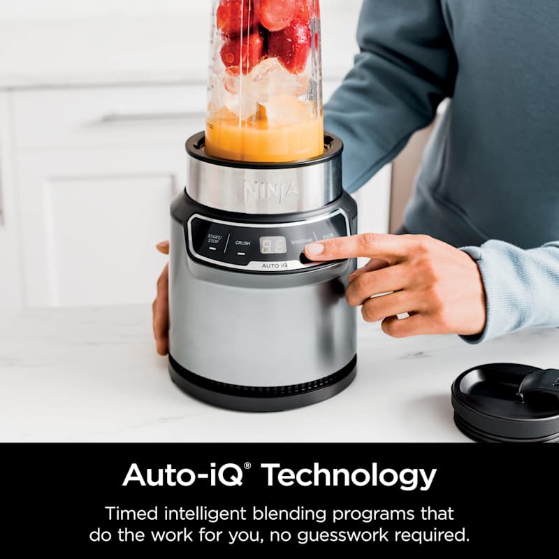 プロ仕様 NINJA Blender ハイパワー ブレンダー Ninja® Nutri-Blender Pro with Auto-iQ® Blenders & Kitchen Systems