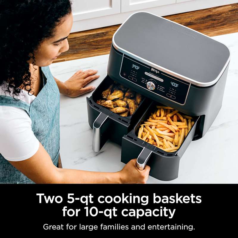 Ninja Foodi XL 10-QT Dual Air Fryer | DualZone