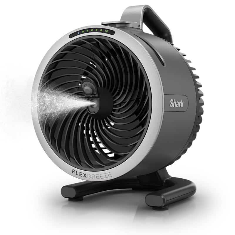 Shark™ FlexBreeze™ HydroGo™ Misting Portable Fan (Dark Gray) Shop