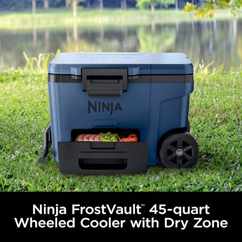 Ninja FrostVault™ 45qt Wheeled Cooler with Dry Zone, Lakeshore