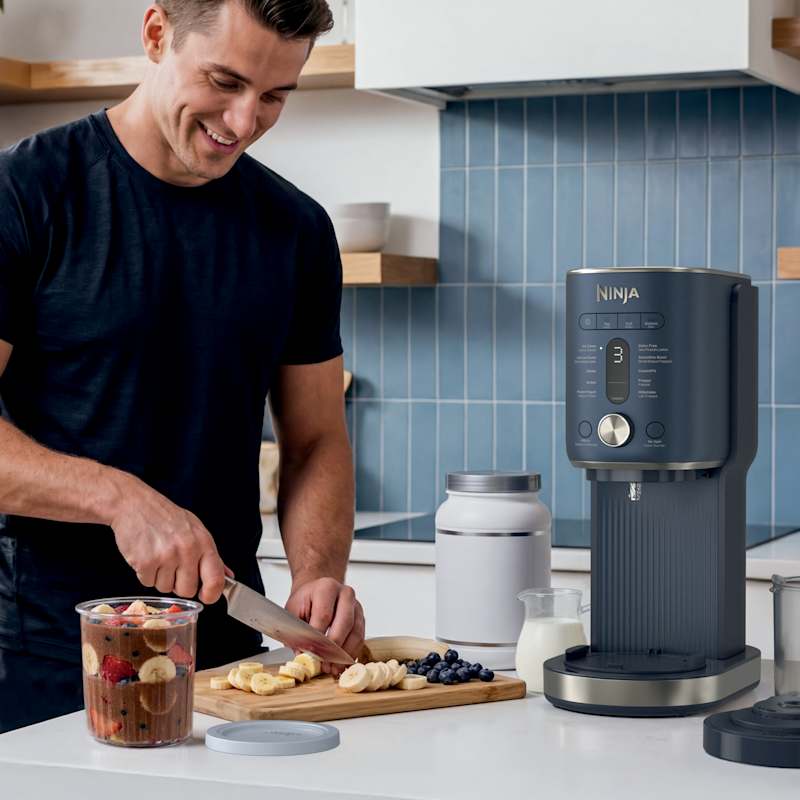 Ninja CREAMi® Deluxe 11-in-1 Ice Cream Maker in Navy | SharkNinja CA