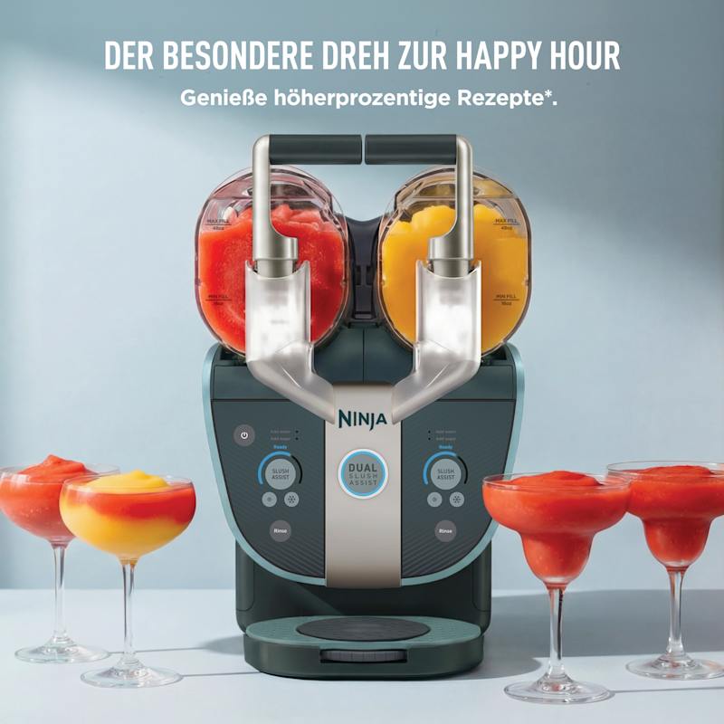 Ninja SLUSHi Twist Slush-Eismaschine für gefrorene Getränke – Mokka