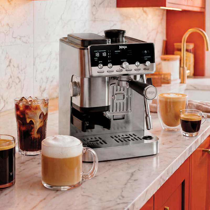 Ninja Luxe Café MiniPlus EspressoMachine Ninja Luxe™ Café Mini Plus AutoFroth Espresso Machine | SharkNinja