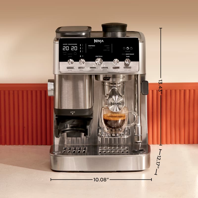 Ninja Luxe™ Café Mini Plus AutoFroth Espresso Machine | SharkNinja