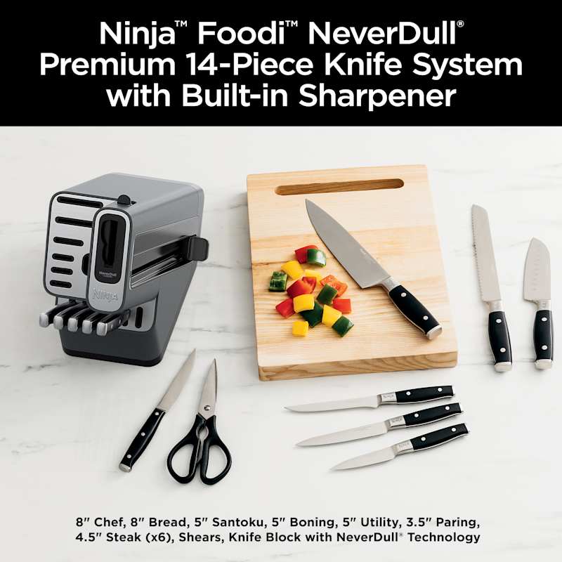 Ninja NeverDull™ 14-Piece Premium Knife System Knife Sets - Ninja