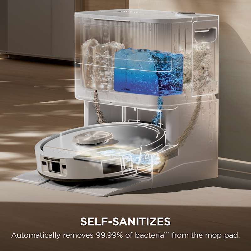 Shark PowerDetect™ UV Reveal™ 2-In-1 Vacuum and Mop in Black