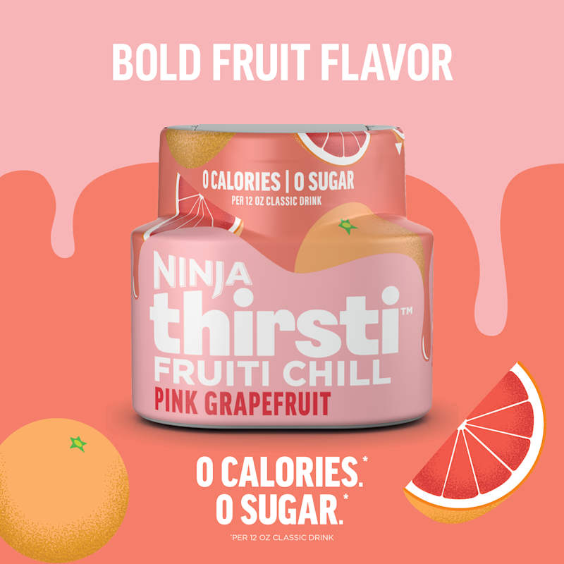 Ninja Thirsti® Pink Grapefruit Flavor Pod | SharkNinja