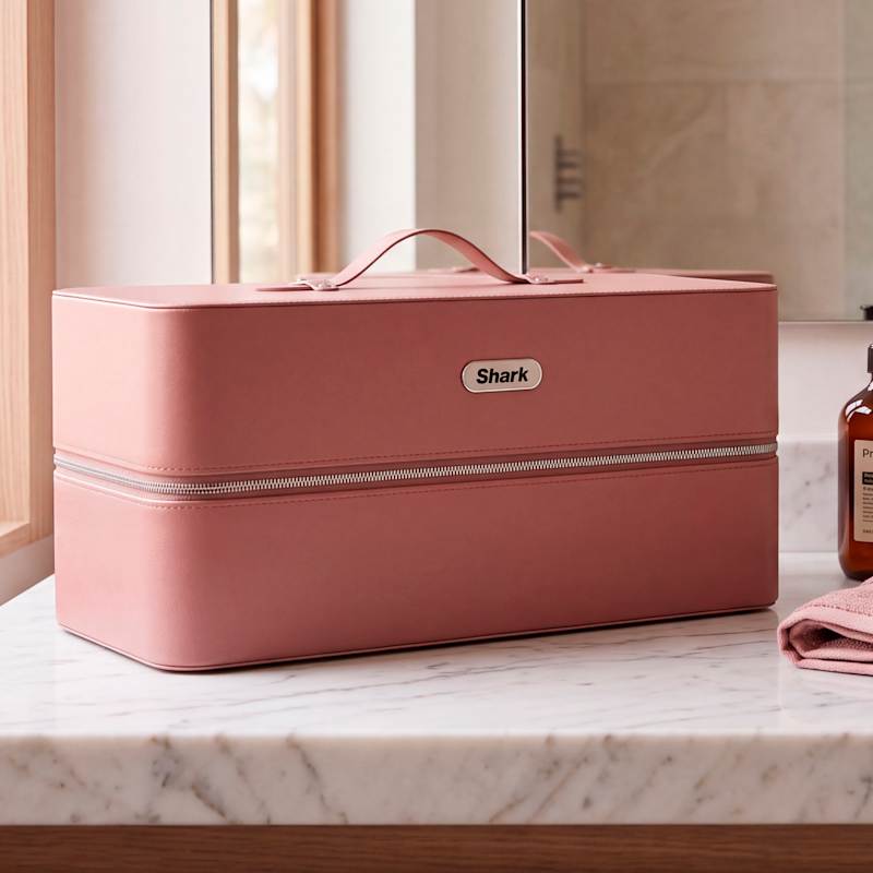 Shark FlexStyle® Vegan Leather Storage Case in Pink | SharkNinja