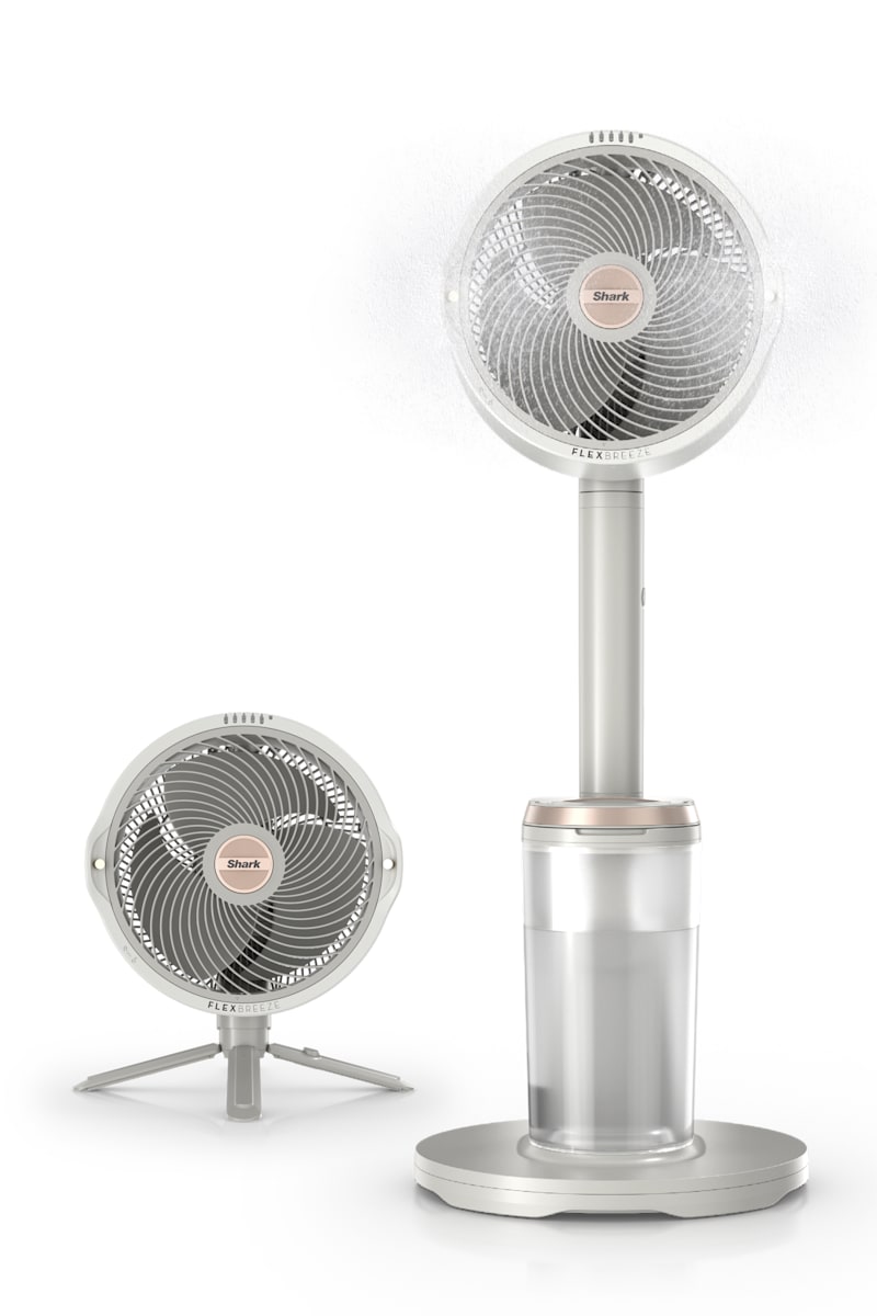 Shark FlexBreeze Pro Mist Indoor & Outdoor Fan in Dove | SharkNinja