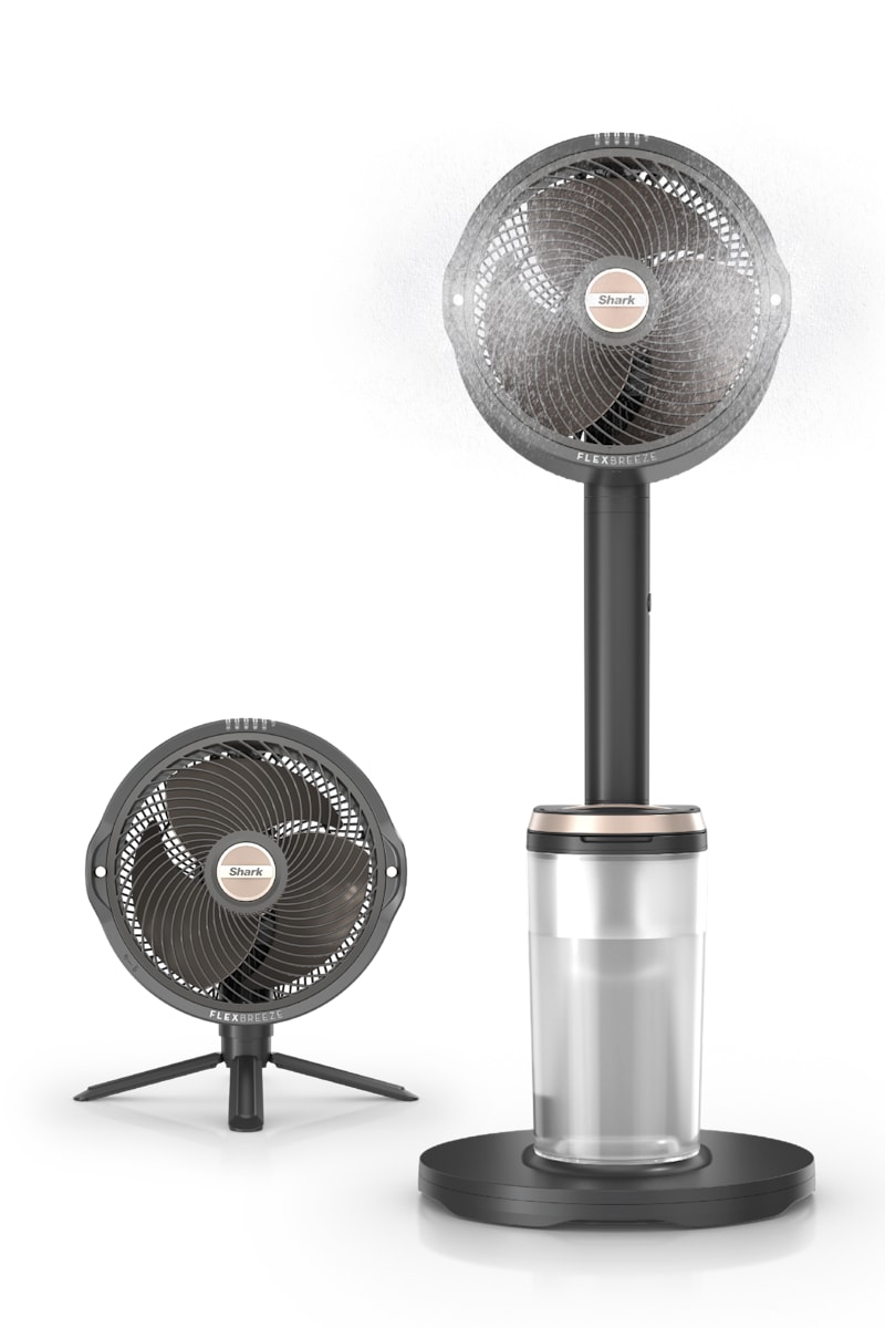 Shark FlexBreeze™ Pro Mist Indoor Outdoor Pedestal & Table Fan