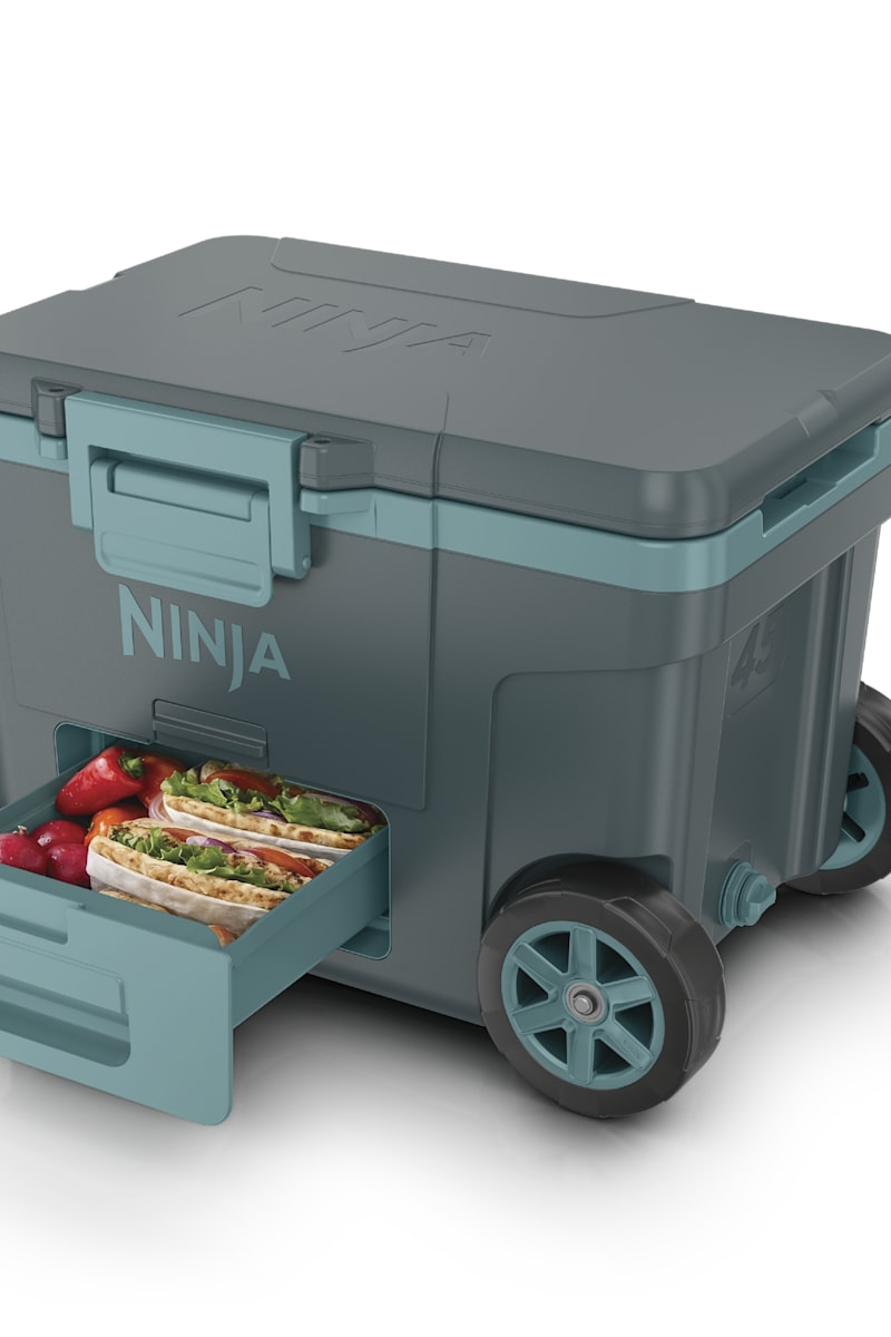 Ninja FrostVault™ 45qt Cooler with Wheels in Blue Grey | SharkNinja