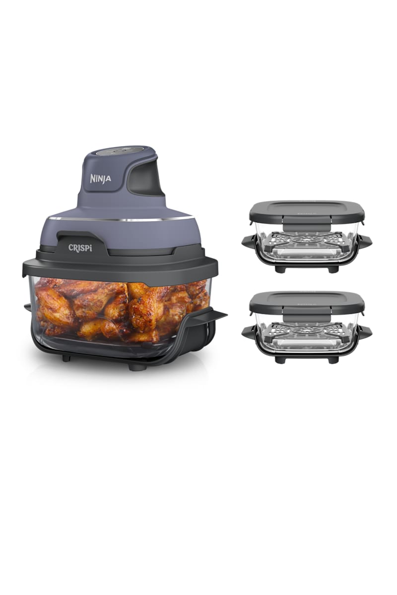 Ninja Crispi Glass Air Fryer with 3 Containers | SharkNinja