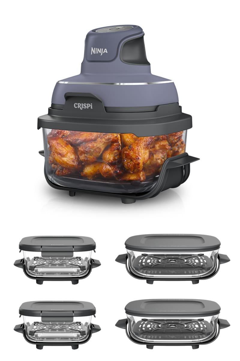 Ninja Crispi Glass Air Fryer with 5 Containers | SharkNinja