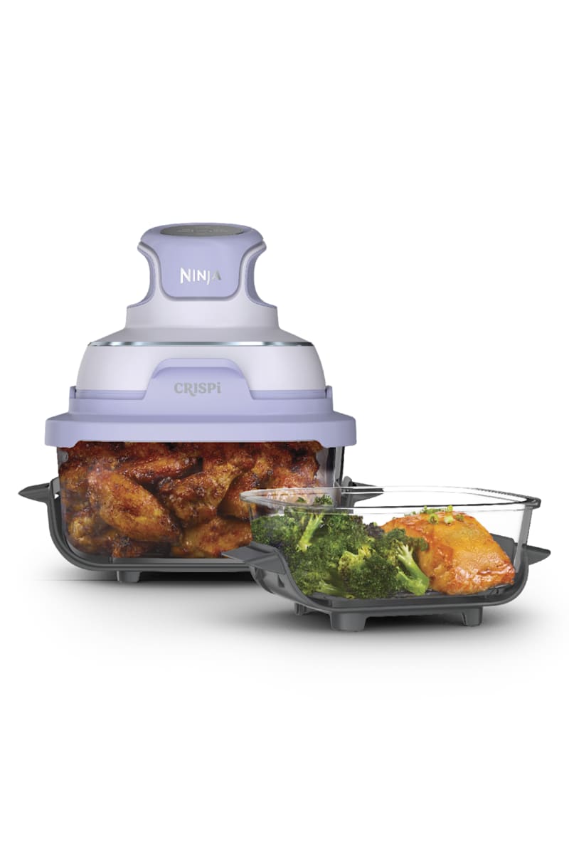 Ninja Crispi 4-in-1 Portable Glass Air Fryer in Purple