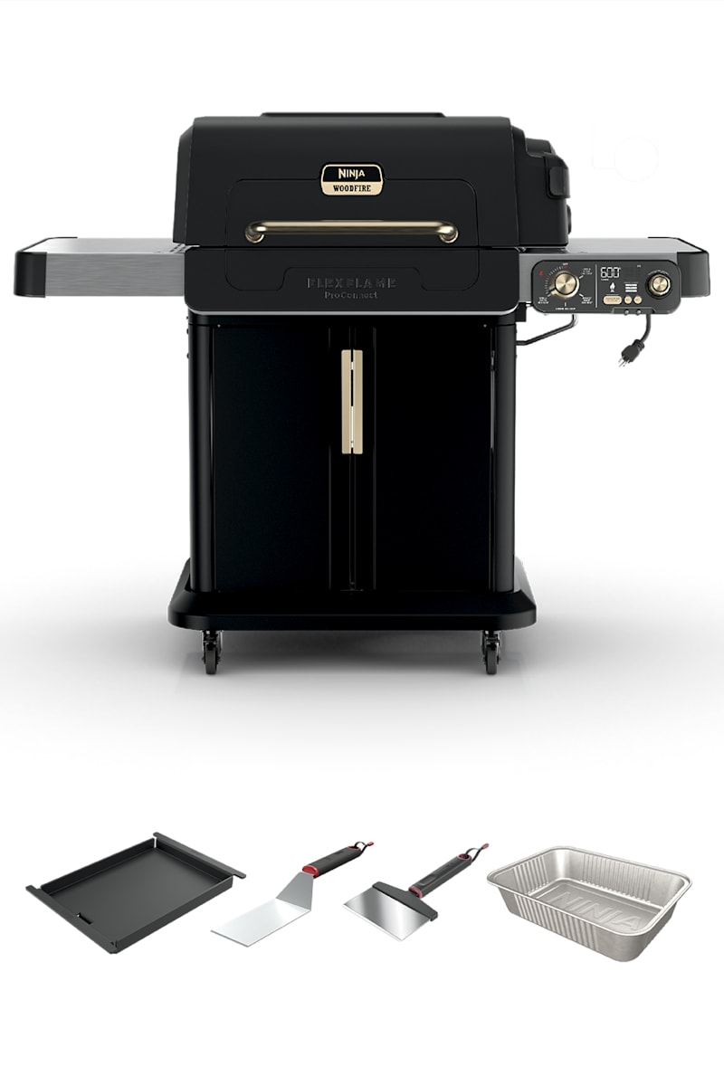 Ninja™ FlexFlame™ Grill with ProConnect™ Essential Bundle | SharkNinja