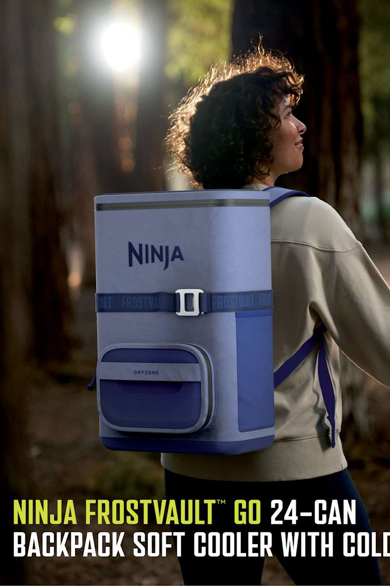 Ninja FrostVault™ 24 Can Backpack Cooler in Blueberry | SharkNinja