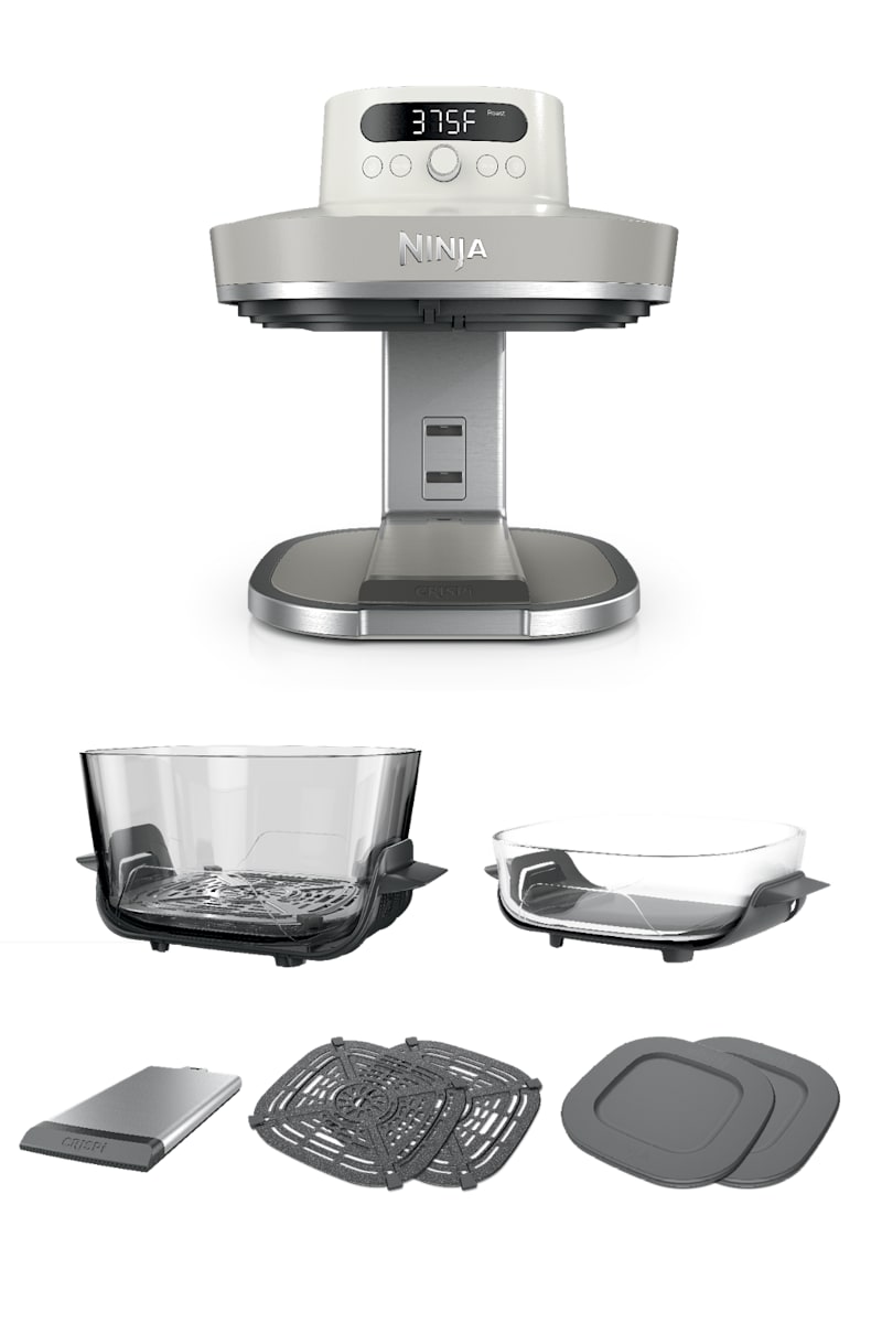 Ninja - Crispi Pro 6-in-1 Countertop Glass Air Fryer