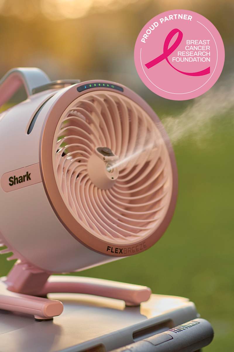 Shark FlexBreeze HydroGo™ Pro Fan in Peony | SharkNinja