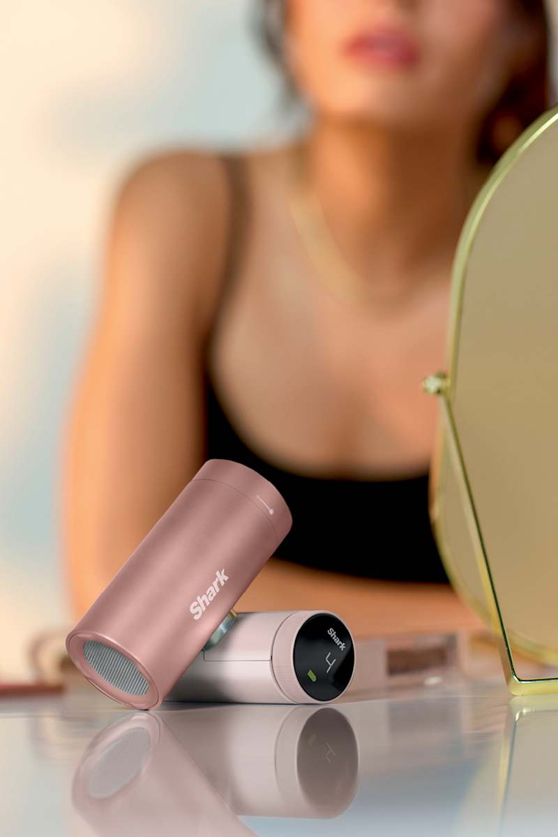 ChillPill™ 3-in-1 Latte Portable Fan | Misting and Cooling