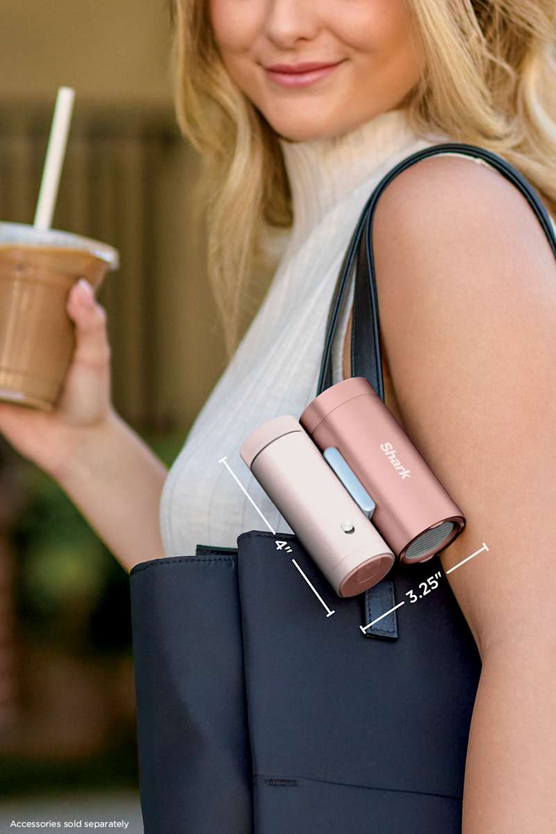 ChillPill™ 3-in-1 Latte Portable Fan | Misting and Cooling