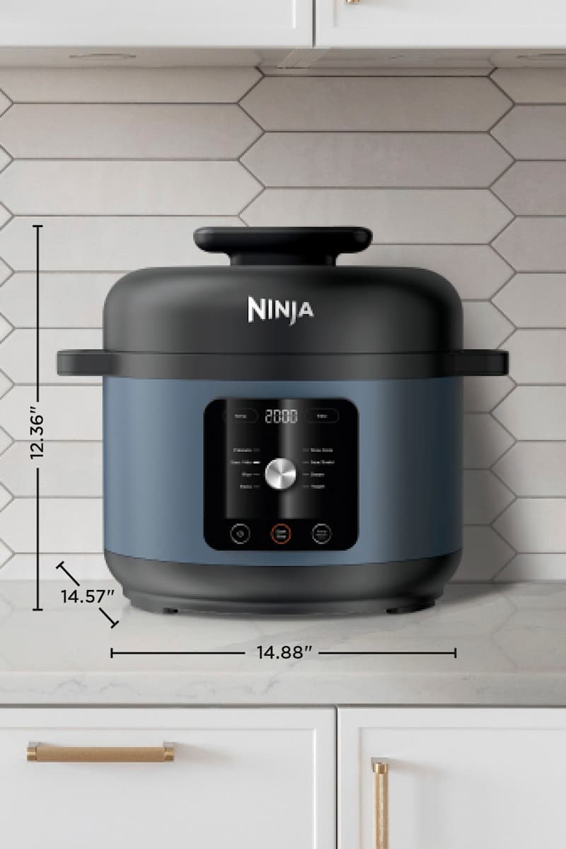 Nina HyperHeat 6.5 qt Pressure Cooker in Blue Macaron | SharkNinja