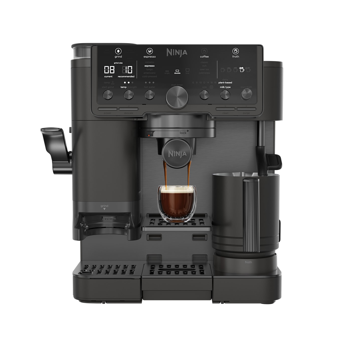 Ninja Luxe Café Pro Espressomaschine in Schwarz | ES701EUBK2 | von SharkNinja