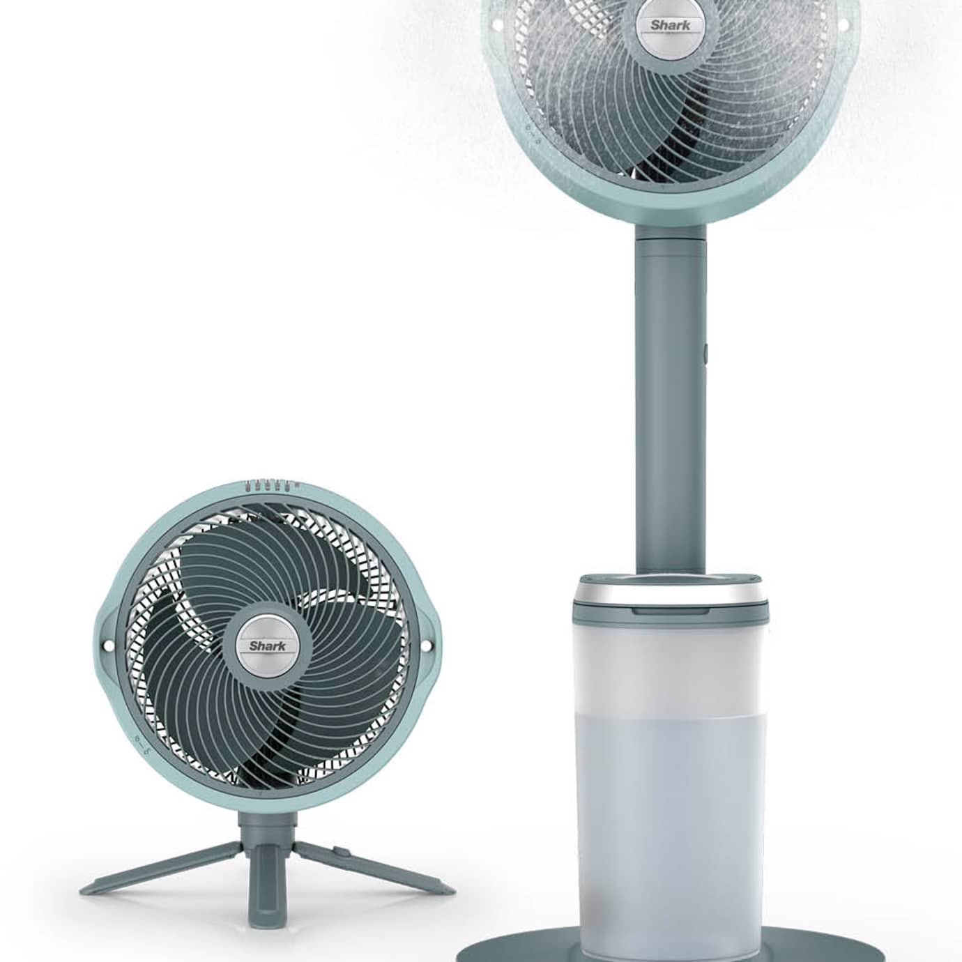Shark FlexBreeze Pro Mist Indoor & Outdoor Fan in Hawaiian Gray