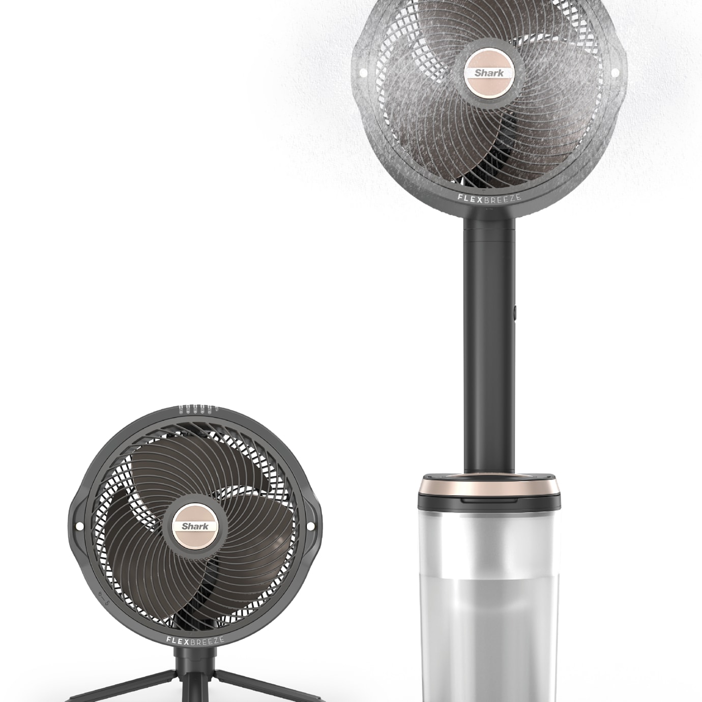 【新品】 Shark FLEXBREEZE PRO MIST 本体 Shark FlexBreeze™ Pro Mist Indoor Outdoor Pedestal & Table Fan