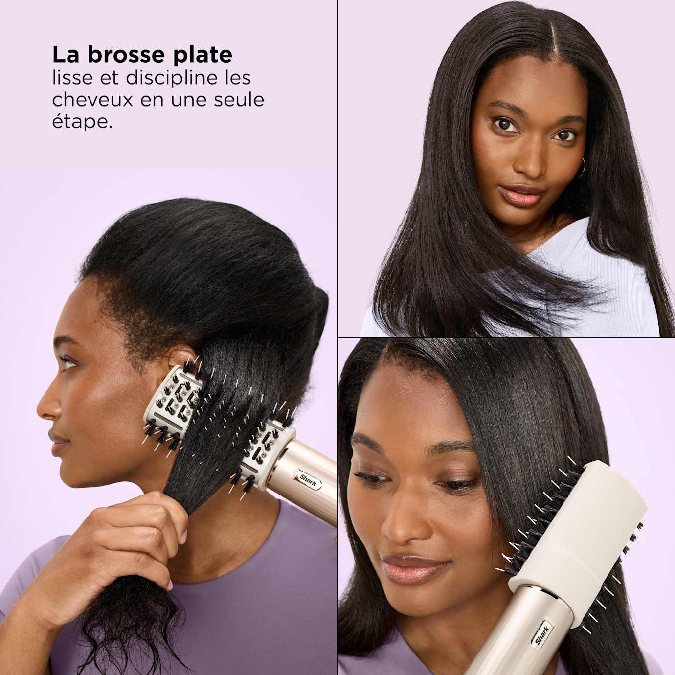 Shark FlexStyle HD446SLEU StarDust — visuel officiel 6 du styler et de ses fonctions