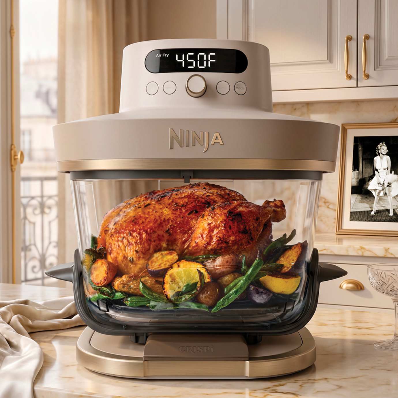Ninja Crispi Pro 6-in-1 Glass Air Fryer