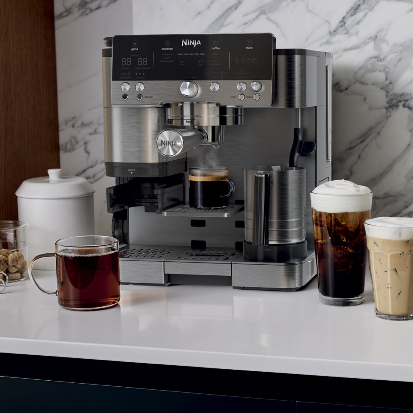 Ninja Luxe™ Café Premier Espresso Machine | SharkNinja