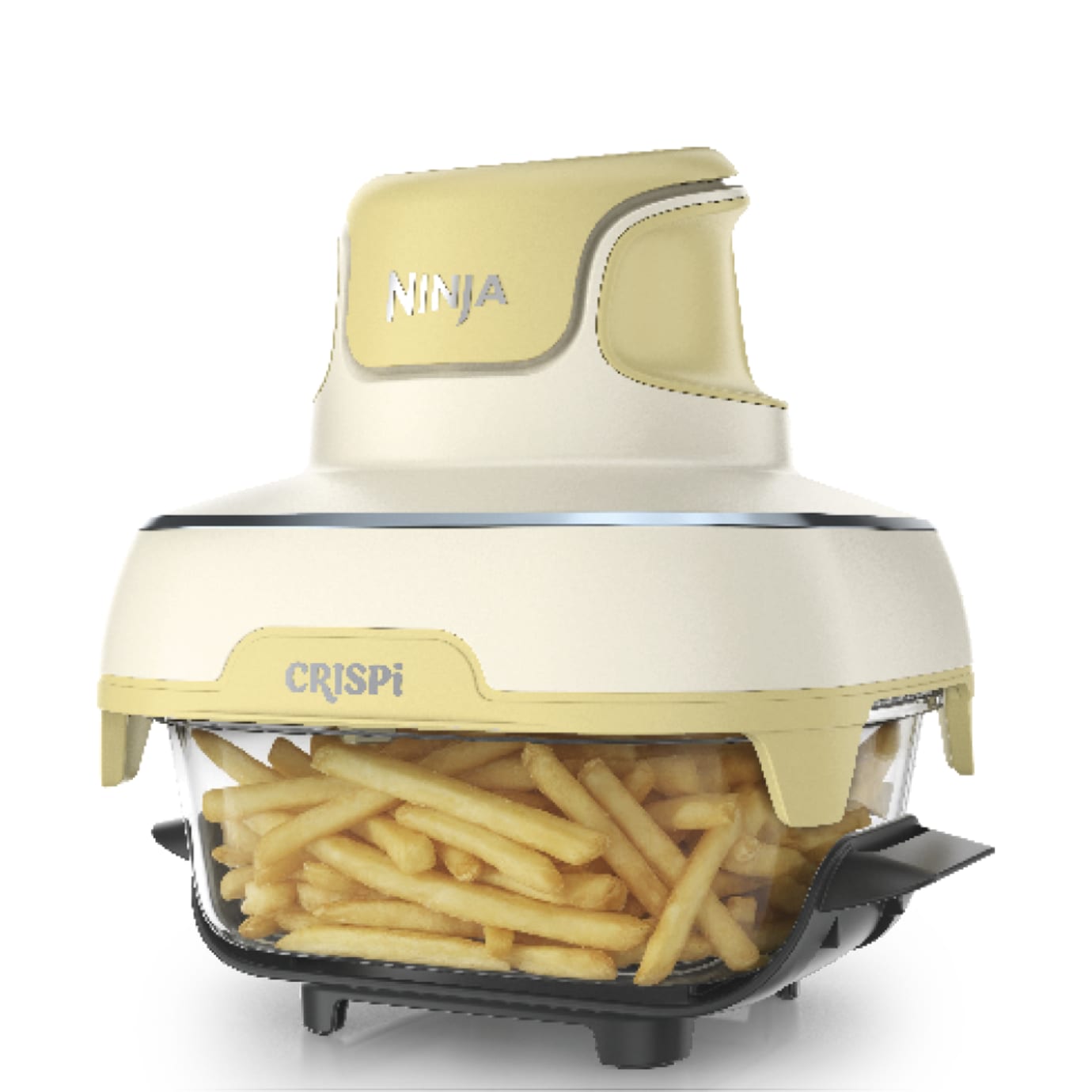 Ninja Crispi 4-in-1 Portable Glass Air Fryer in Yellow