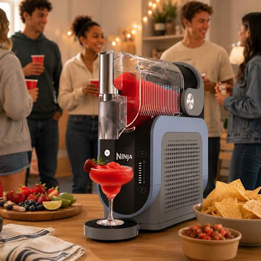 Frozen drinks are now  in session.