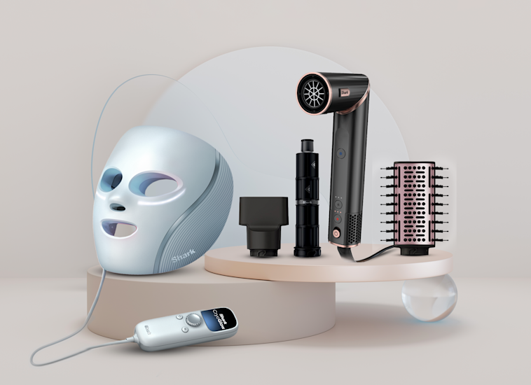 Shark&trade; CryoGlow&trade; y Shark&trade; FlexStyle&trade;