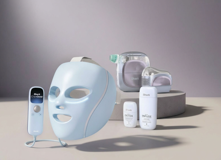 Shark&trade; FacialPro&trade; Glow (Blue) y Shark&trade; CryoGlow&trade; (Blue) Combo