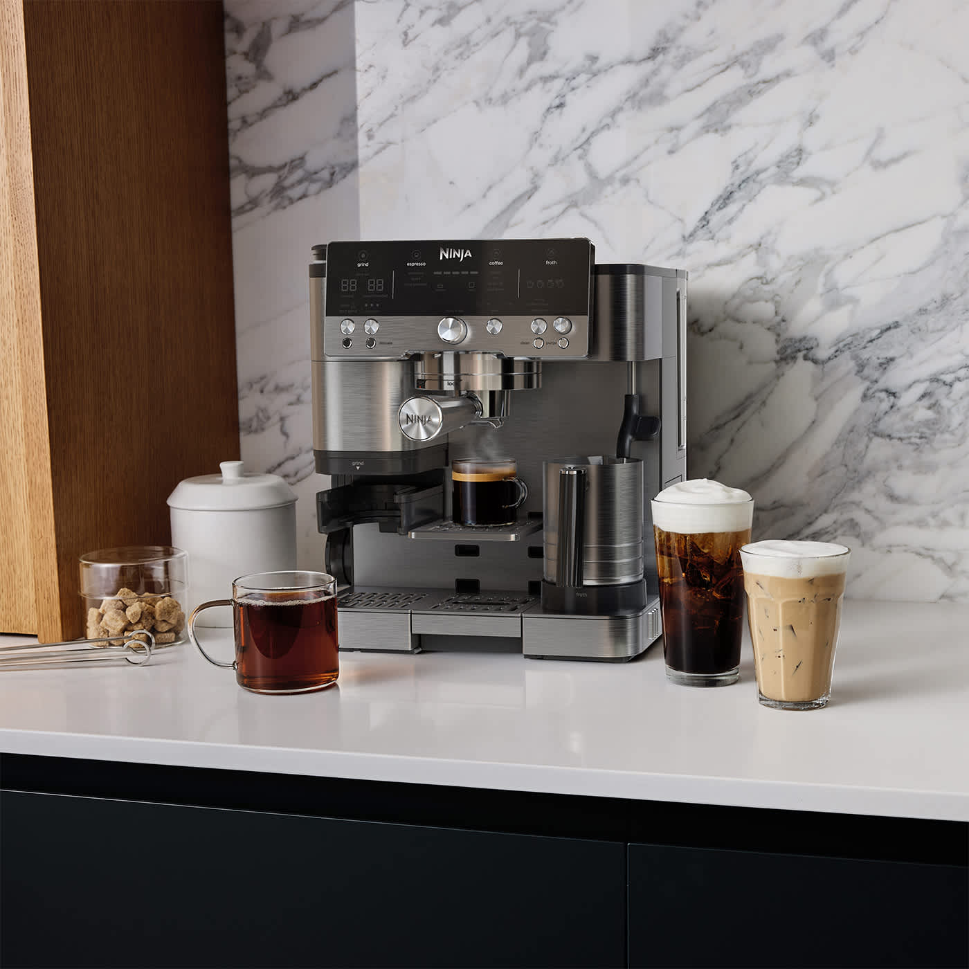 Preparazioni 3 in 1 di Ninja Luxe Café Premier ES601EU