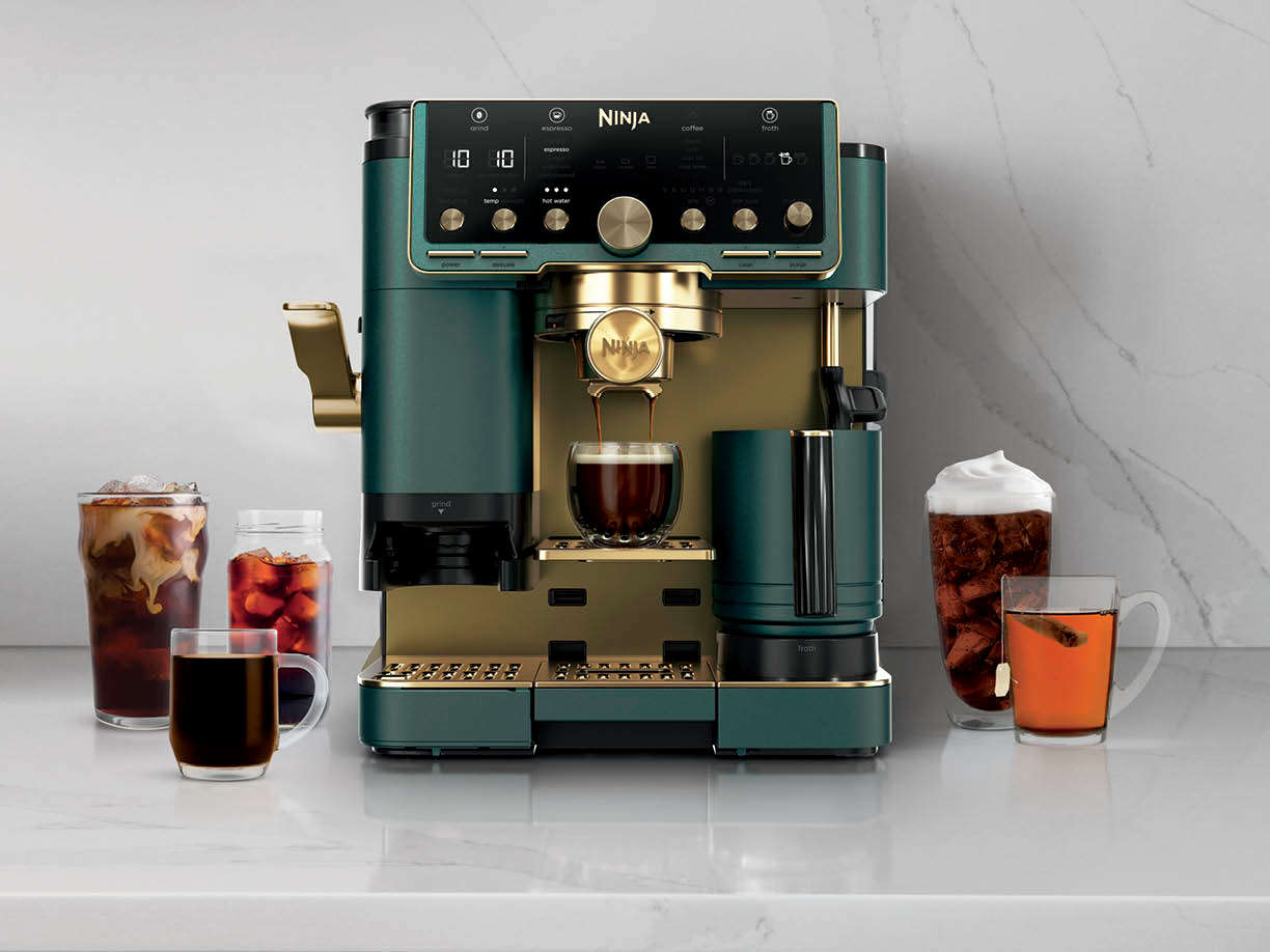 Ninja Luxe™ Café Pro 4 in 1 Espresso Drip Coffee & Cold Brew Maker With Hot  Water Dispenser Espresso Machines - Ninja